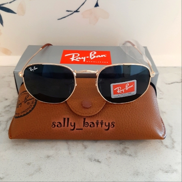 Ray-Ban (Store Display) Hexagonal Green Lenses RB3548 - Picture 4 of 16